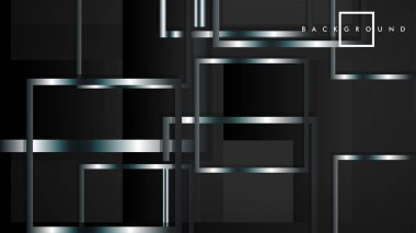 Modern Soyut Vektör Kutusu Arka Plan. beyaz degrade şeritler ile. eps 10 şablonu