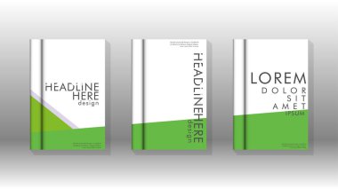 Kapak kitabı kavramı soyut geometrik arka plan renk ve şekillerin bir kombinasyonu ile