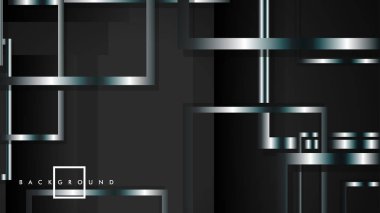 Modern Soyut Vektör Kutusu Arka Plan. beyaz degrade şeritler ile. eps 10 şablonu