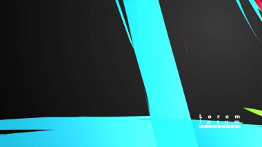 Renkli geometrik arka planlar. Basit form kompozisyonu. Eps10 vektör şablonu