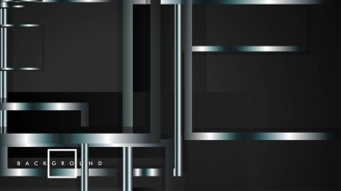 Modern Soyut Vektör Kutusu Arka Plan. beyaz degrade şeritler ile. eps 10 şablonu