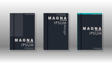 Soyut kitap kapağı düzeninin arka planı. Broşürler, dergiler, vektör şablonları vb. için. Modern tasarımlar Eps 10'da geometrik desenler oluşturur