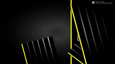 Soyut vektör arkaplanı. Geometrik Çizgiler - Yaratıcı ve İlham Tasarımı