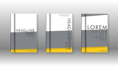 Kapak kitabı kavramı soyut geometrik arka plan renk ve şekillerin bir kombinasyonu ile