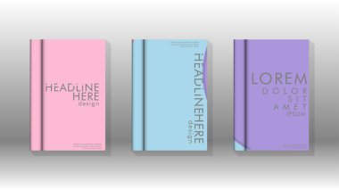 Posterler, kapaklar, broşürler, şirket yıllık iş, vb için soyut daire şekil arka planlar.