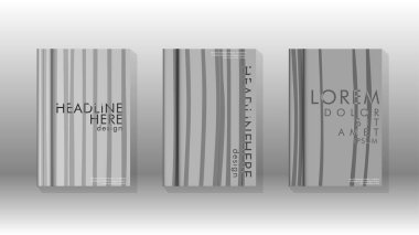 Geometrik tasarım arka planlı kapak kitabı.