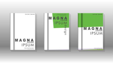Kapak kitabı kavramı soyut geometrik arka plan renk ve şekillerin bir kombinasyonu ile
