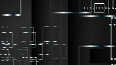 Modern Soyut Vektör Kutusu Arka Plan. beyaz degrade şeritler ile. eps 10 şablonu