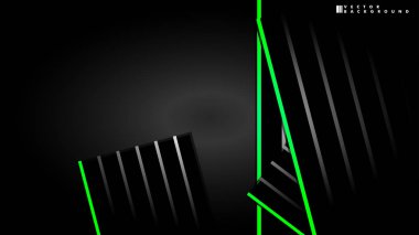 Soyut vektör arkaplanı. Geometrik Çizgiler - Yaratıcı ve İlham Tasarımı