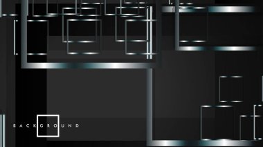 Modern Soyut Vektör Kutusu Arka Plan. beyaz degrade şeritler ile. eps 10 şablonu