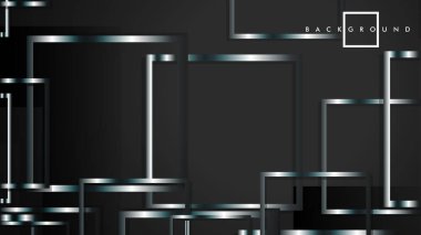 Modern Soyut Vektör Kutusu Arka Plan. beyaz degrade şeritler ile. eps 10 şablonu