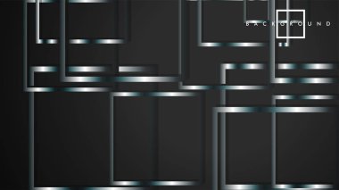 Modern Soyut Vektör Kutusu Arka Plan. beyaz degrade şeritler ile. eps 10 şablonu