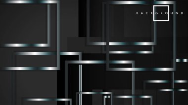 Modern Soyut Vektör Kutusu Arka Plan. beyaz degrade şeritler ile. eps 10 şablonu