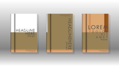 Kapak kitabı kavramı soyut geometrik arka plan renk ve şekillerin bir kombinasyonu ile