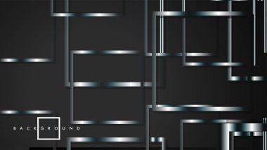 Modern Soyut Vektör Kutusu Arka Plan. beyaz degrade şeritler ile. eps 10 şablonu