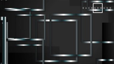 Modern Soyut Vektör Kutusu Arka Plan. beyaz degrade şeritler ile. eps 10 şablonu