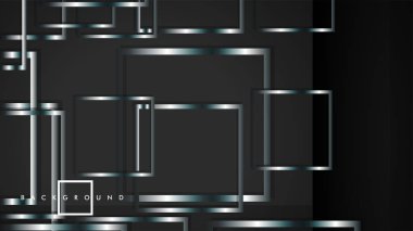 Modern Soyut Vektör Kutusu Arka Plan. beyaz degrade şeritler ile. eps 10 şablonu