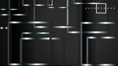 Modern Soyut Vektör Kutusu Arka Plan. beyaz degrade şeritler ile. eps 10 şablonu