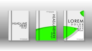 Arka kapak sıvı elemanları ile. Tasarım kavramı kitap. Fütüristik iş düzeni. Dijital poster şablonu. Tasarlamak vektör - eps10