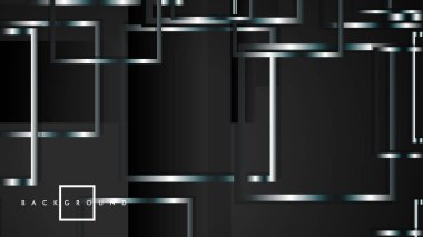 Modern Soyut Vektör Kutusu Arka Plan. beyaz degrade şeritler ile. eps 10 şablonu