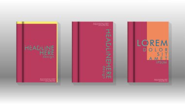 Soyut kitap kapağı düzeninin arka planı. Broşürler, dergiler, vektör şablonları vb. için. Modern tasarımlar Eps 10'da geometrik desenler oluşturur