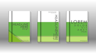 Kapak kitabı kavramı soyut geometrik arka plan renk ve şekillerin bir kombinasyonu ile