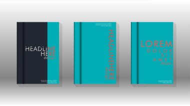 Soyut kitap kapağı düzeninin arka planı. Broşürler, dergiler, vektör şablonları vb. için. Modern tasarımlar Eps 10'da geometrik desenler oluşturur