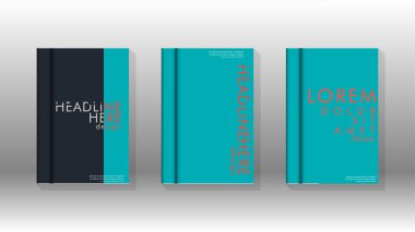 Soyut kitap kapağı düzeninin arka planı. Broşürler, dergiler, vektör şablonları vb. için. Modern tasarımlar Eps 10'da geometrik desenler oluşturur