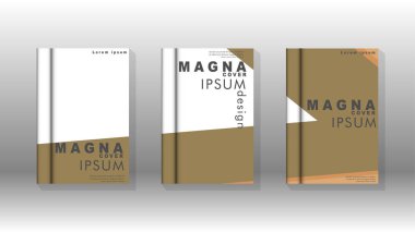 Kapak kitabı kavramı soyut geometrik arka plan renk ve şekillerin bir kombinasyonu ile