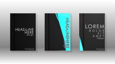 Kitap Kapağı renkli geometrik arka planlar.