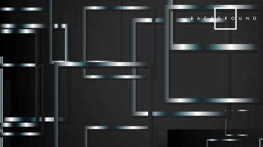 Modern Soyut Vektör Kutusu Arka Plan. beyaz degrade şeritler ile. eps 10 şablonu