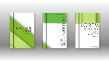 Kapak kitabı kavramı soyut geometrik arka plan renk ve şekillerin bir kombinasyonu ile