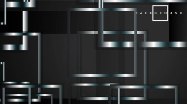 Modern Soyut Vektör Kutusu Arka Plan. beyaz degrade şeritler ile. eps 10 şablonu