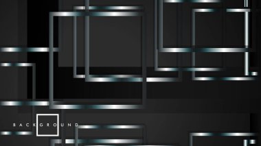 Modern Soyut Vektör Kutusu Arka Plan. beyaz degrade şeritler ile. eps 10 şablonu