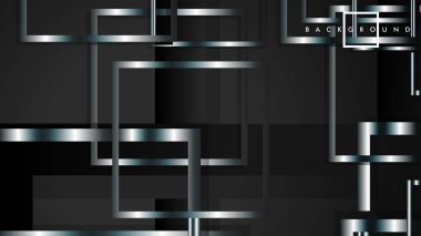 Modern Soyut Vektör Kutusu Arka Plan. beyaz degrade şeritler ile. eps 10 şablonu