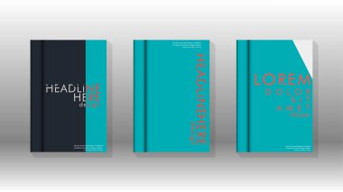 Soyut kitap kapağı düzeninin arka planı. Broşürler, dergiler, vektör şablonları vb. için. Modern tasarımlar Eps 10'da geometrik desenler oluşturur