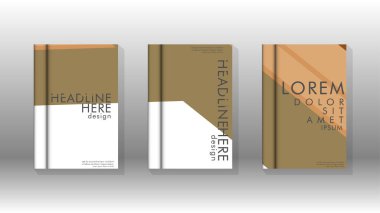 Kapak kitabı kavramı soyut geometrik arka plan renk ve şekillerin bir kombinasyonu ile