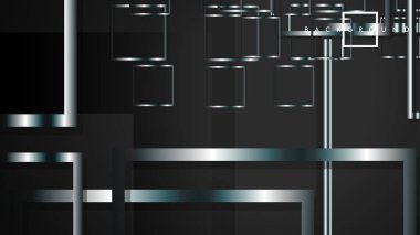 Modern Soyut Vektör Kutusu Arka Plan. beyaz degrade şeritler ile. eps 10 şablonu