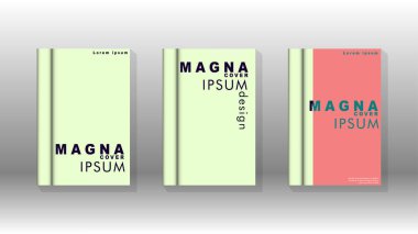 Soyut kitap kapağı düzeninin arka planı. Broşürler, dergiler, vektör şablonları vb. için. Modern tasarımlar Eps 10'da geometrik desenler oluşturur