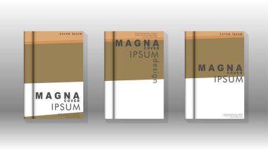 Kapak kitabı kavramı soyut geometrik arka plan renk ve şekillerin bir kombinasyonu ile