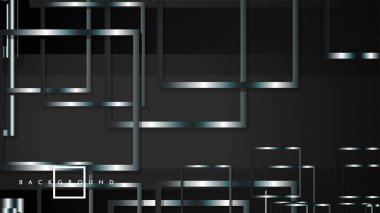 Modern Soyut Vektör Kutusu Arka Plan. beyaz degrade şeritler ile. eps 10 şablonu