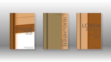 Kapak kitabı kavramı soyut geometrik arka plan renk ve şekillerin bir kombinasyonu ile