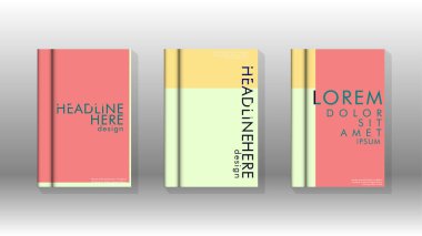 Soyut kitap kapağı düzeninin arka planı. Broşürler, dergiler, vektör şablonları vb. için. Modern tasarımlar Eps 10'da geometrik desenler oluşturur