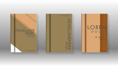 Kapak kitabı kavramı soyut geometrik arka plan renk ve şekillerin bir kombinasyonu ile