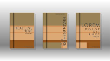 Kapak kitabı kavramı soyut geometrik arka plan renk ve şekillerin bir kombinasyonu ile