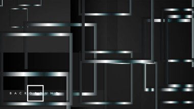 Modern Soyut Vektör Kutusu Arka Plan. beyaz degrade şeritler ile. eps 10 şablonu