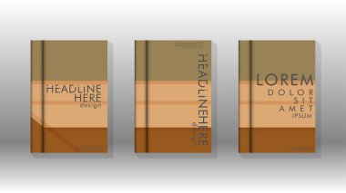 Kapak kitabı kavramı soyut geometrik arka plan renk ve şekillerin bir kombinasyonu ile