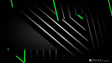 Soyut vektör arkaplanı. Geometrik Çizgiler - Yaratıcı ve İlham Tasarımı