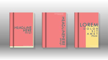 Soyut kitap kapağı düzeninin arka planı. Broşürler, dergiler, vektör şablonları vb. için. Modern tasarımlar Eps 10'da geometrik desenler oluşturur