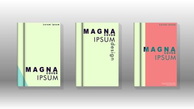 Soyut kitap kapağı düzeninin arka planı. Broşürler, dergiler, vektör şablonları vb. için. Modern tasarımlar Eps 10'da geometrik desenler oluşturur